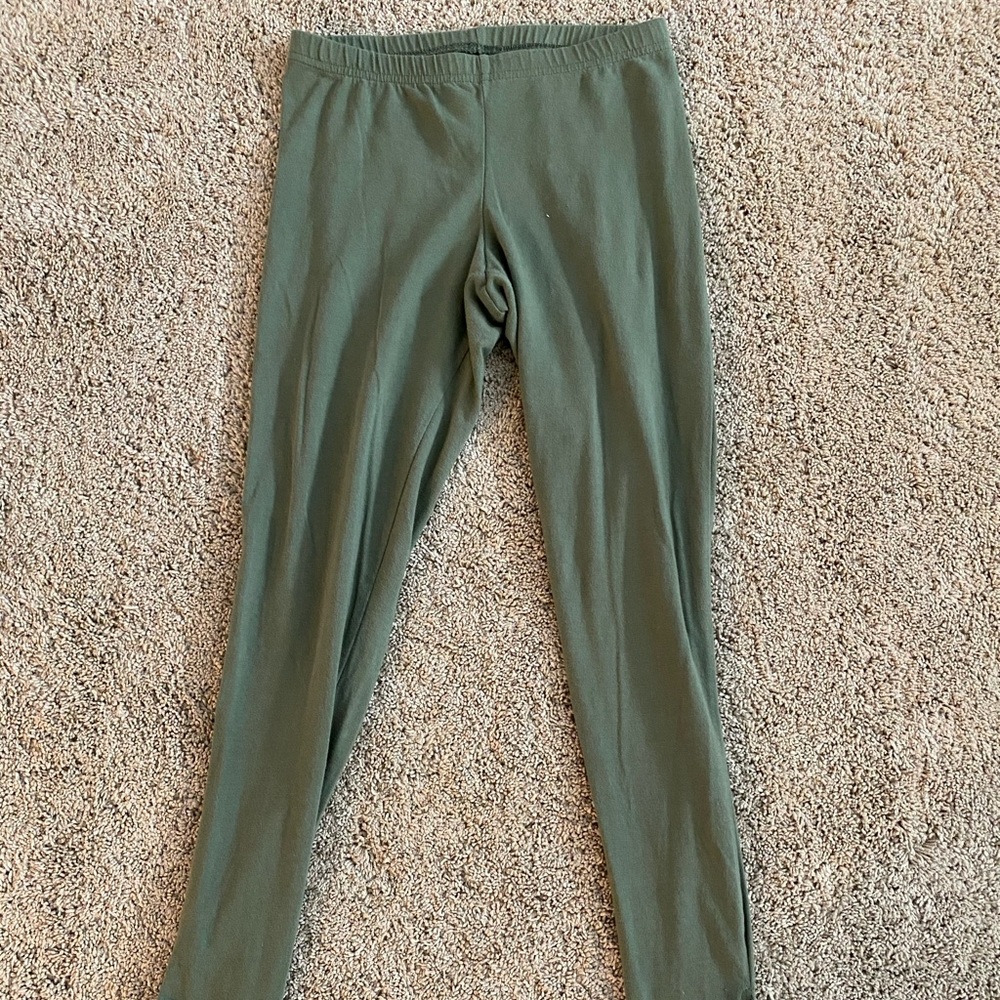 Olive Green Leggings